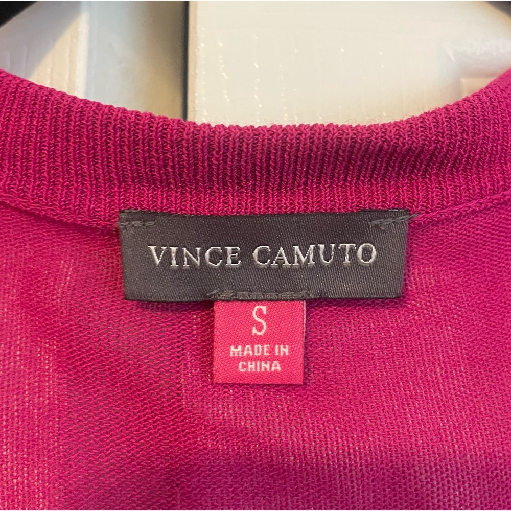 Vince Camuto Raspberry Colored Sweater - Picture 2 of 7